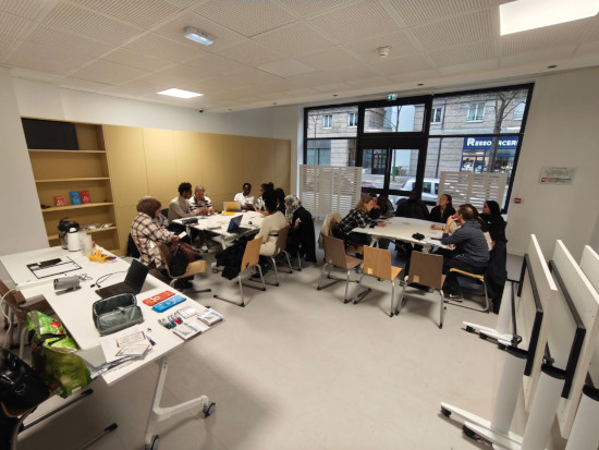 atelier Fresque du numérique pour les M2 IIST à la Cie du 20e