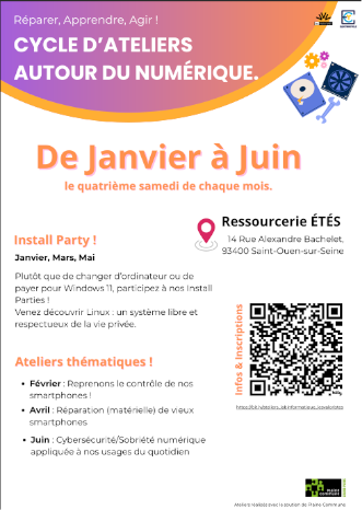 cycle d'ateliers numériques