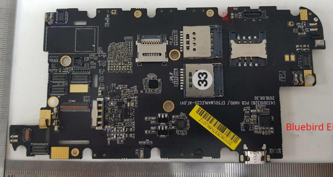 Emplacement des PIN sur lesquels il faut matériellement se plugger pour avoir des données.